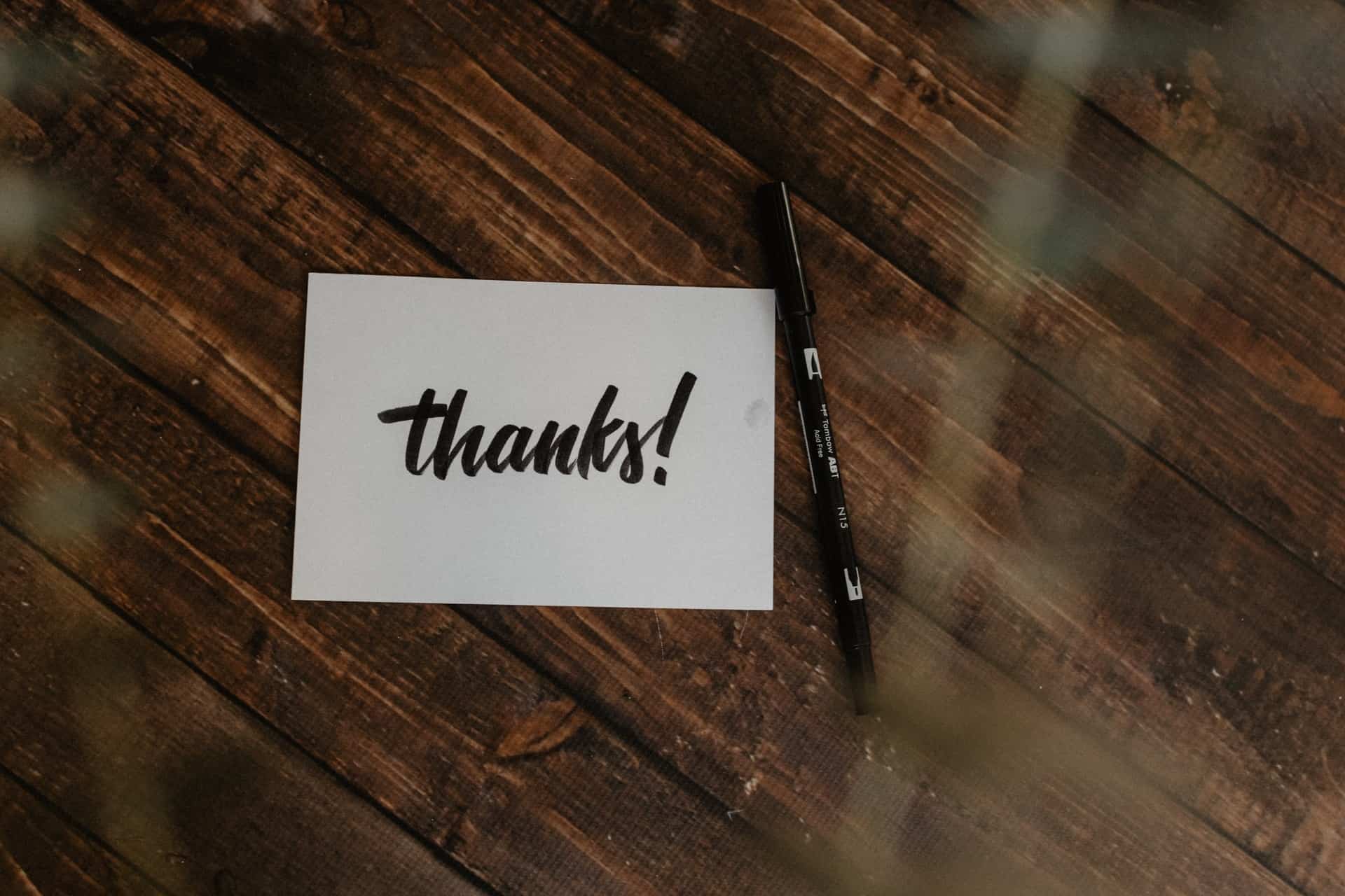 Thanks for sending us a message